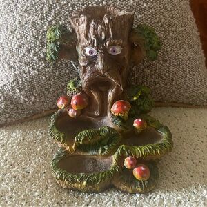 Tree Man Incense Backflow Burner, 6 X 5 inches, Multicolor, Mushrooms, Fantasy